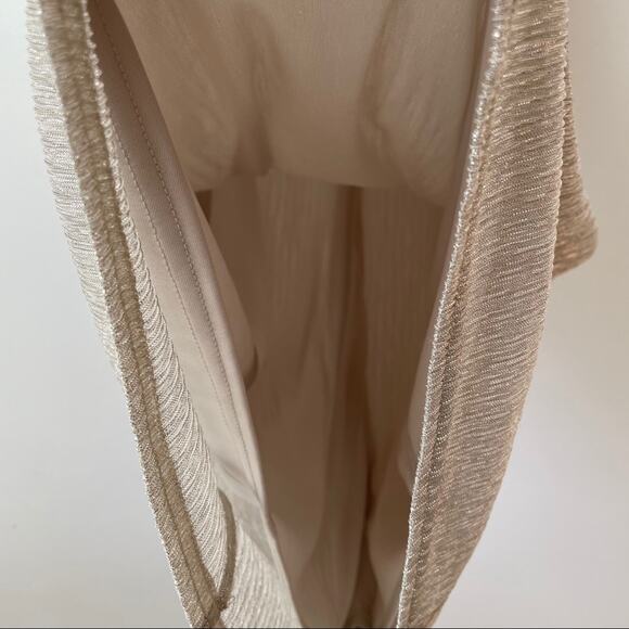 NWOT R&M Richards Silver Sleeveless Dress - Picture 8 of 10